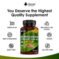 New Leaf Ashwagandha KSM-66 Tablets 365's